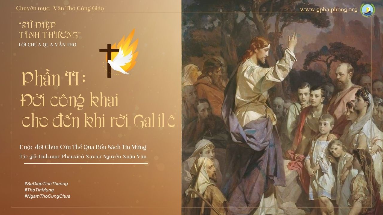 Bài 53 : Ngâm thơ "Các bà đi theo Chúa" _Trích Sứ điệp Tình thương-Lm Fx Nguyễn Xuân Văn